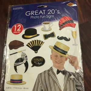 Roaring 20’s fun photo sign
